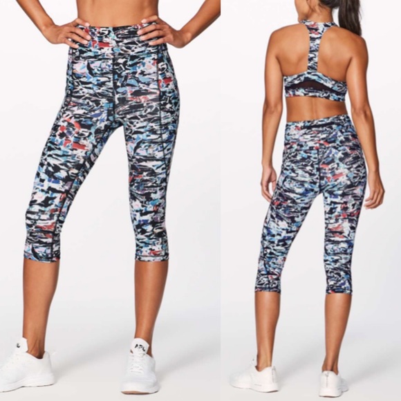 lululemon athletica Pants - *SOLD* LULULEMON Break free crop sz 2 leggings Nulux 17"